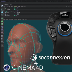 Cinema 4D Anual + 3Dconnexion SpaceMouse Pro