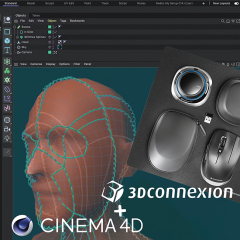 Cinema 4D Anual + 3Dconnexion SpaceMouse Wireless Kit 2