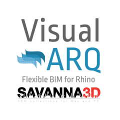 VisualARQ  para Rhino + Savanna 3D
