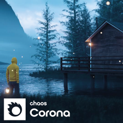 Corona Renderer for 3ds Max + 3 Nodos