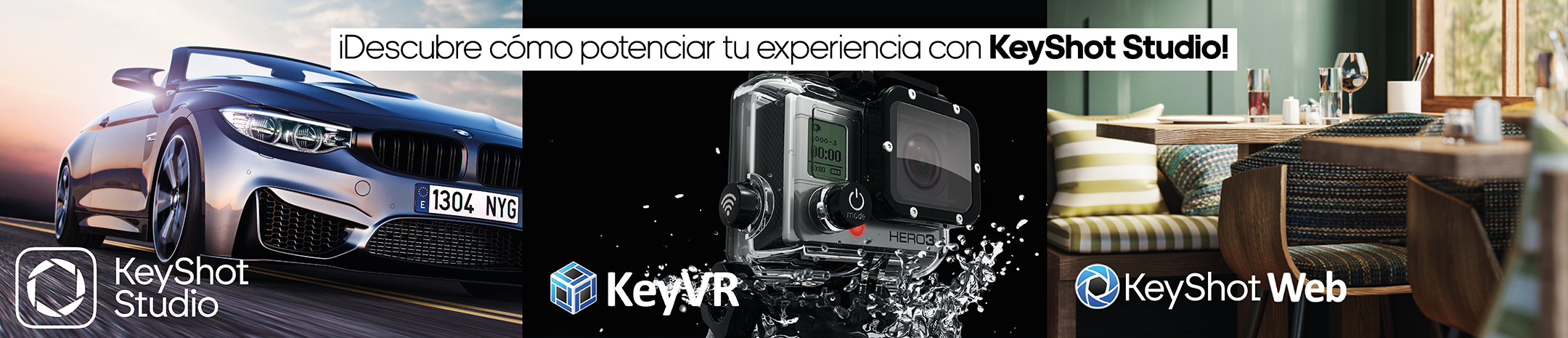 Como trabajar con KeyShot Studio añadiendo KeyShotWeb y/o KeyVR!