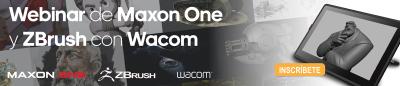 Webinar: Novedades de Maxon One y ZBrush con Wacom.