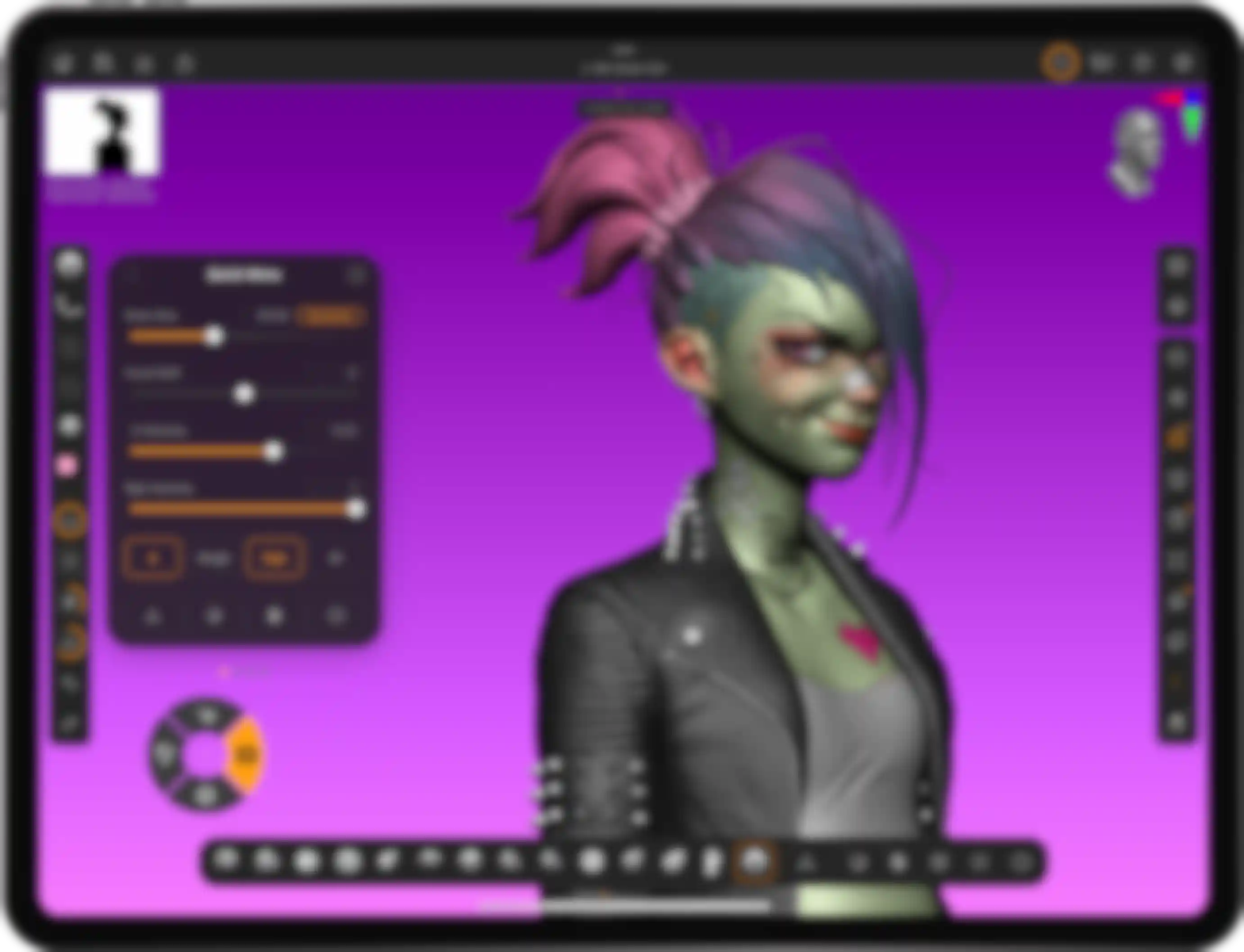 Zbrush para iPad