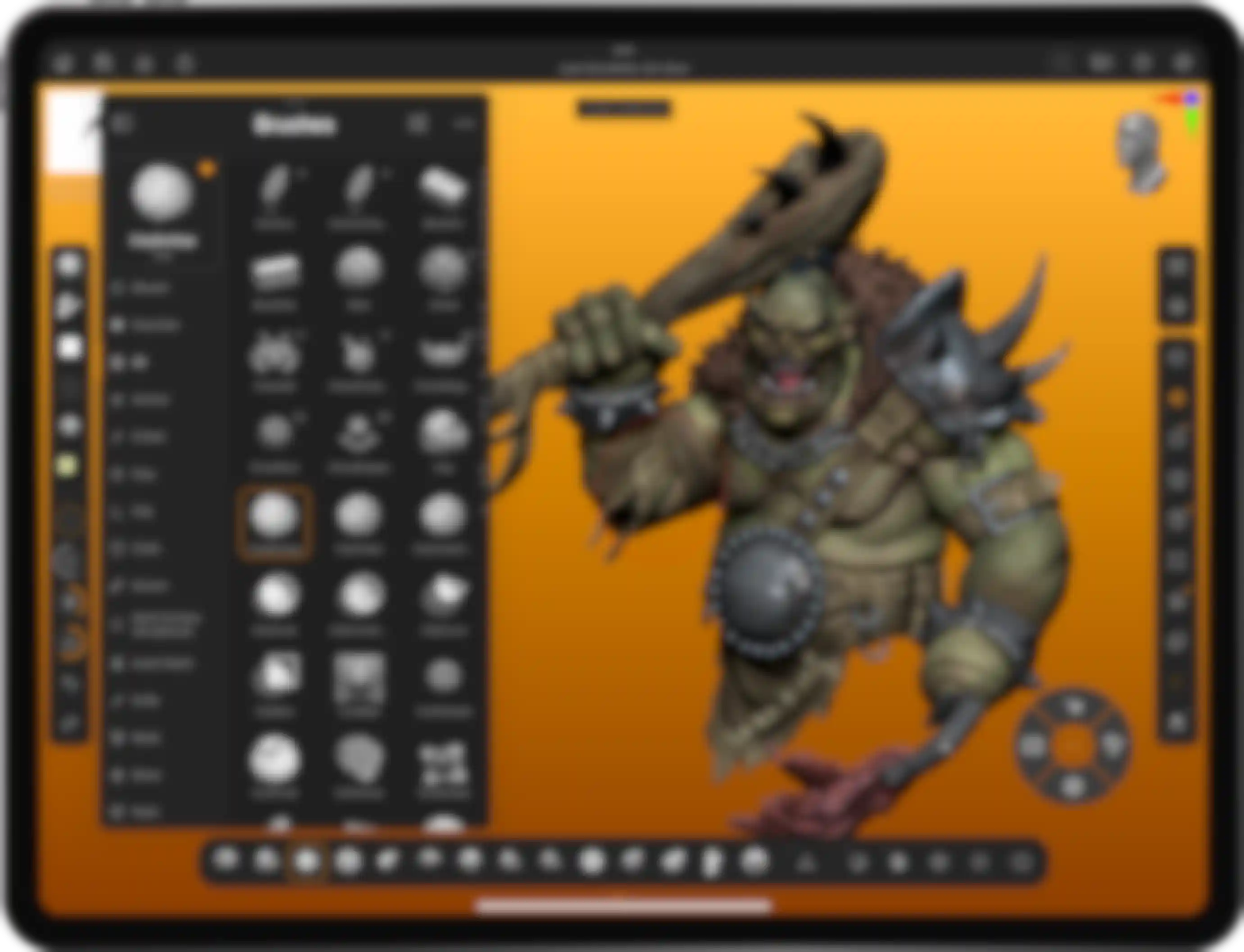 Zbrush para iPad